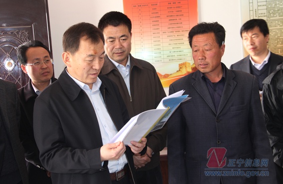 市委副书记任燕顺来正宁调研
