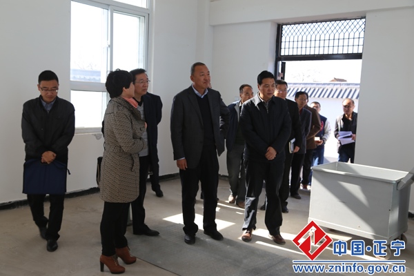 杨漪调研正宁县污水处理厂建设及运行情况