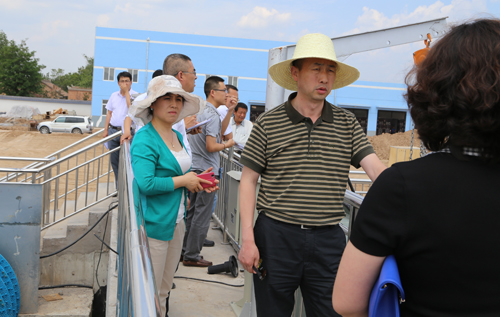 省环保厅督查组督查正宁县2014年上半年省政府环保目标责任书落实情况