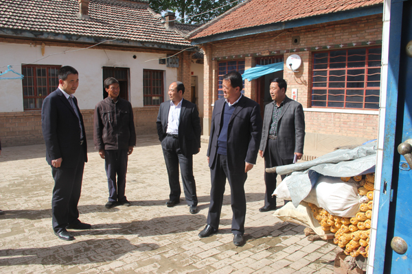 张龙杰深入帮扶联系点开展调研　　