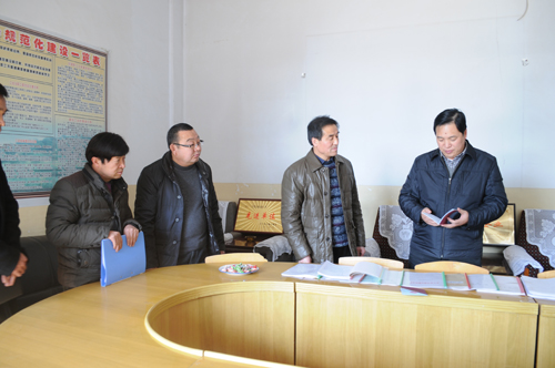 蔡文辉督查全县道路交通安全及第二次“清剿”火患战役工作