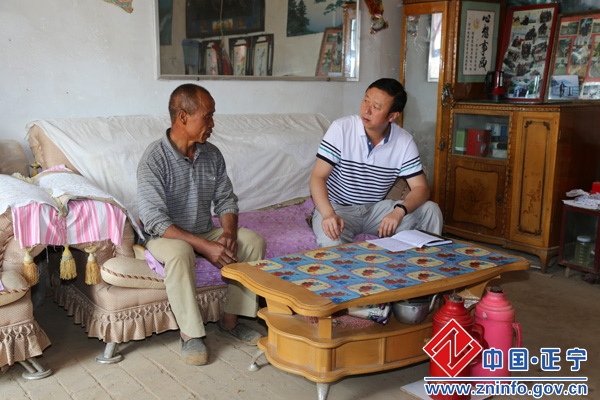 郑新锋赴湫头镇西沟村开展双联帮扶活动