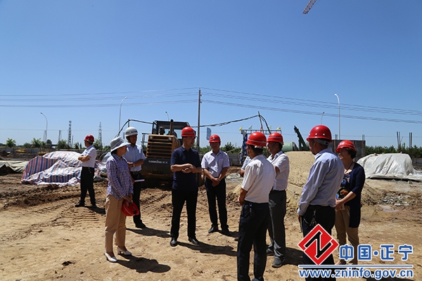 张龙杰督查全县建筑领域安全生产工作