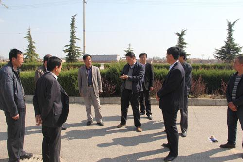 蔡文辉督查县城重点项目建设土地征迁工作