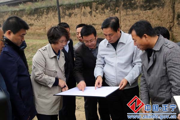 蔡文辉督查县城棚户区改造工作