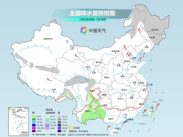 东北等地今明天多降雪 江南多地昼夜温差可超15℃