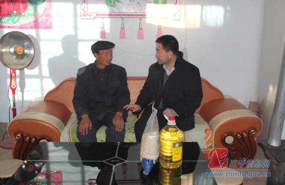 张龙杰春节慰问送温暖