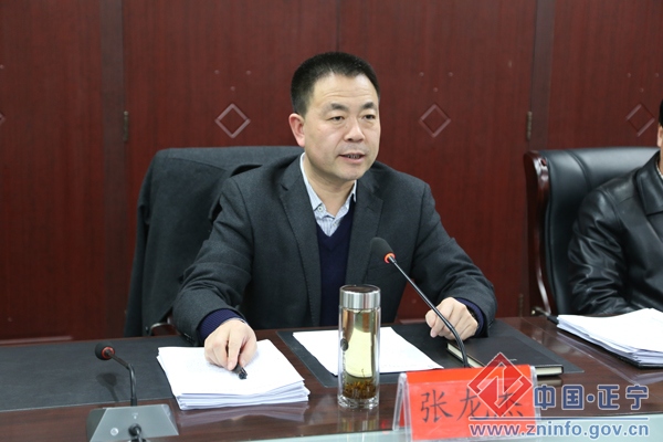 张龙杰主持召开2016年全县重点工作和重大项目谋划情况汇报会