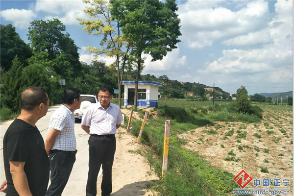 付桂深赴三嘉乡督查调研东西部扶贫协作工作