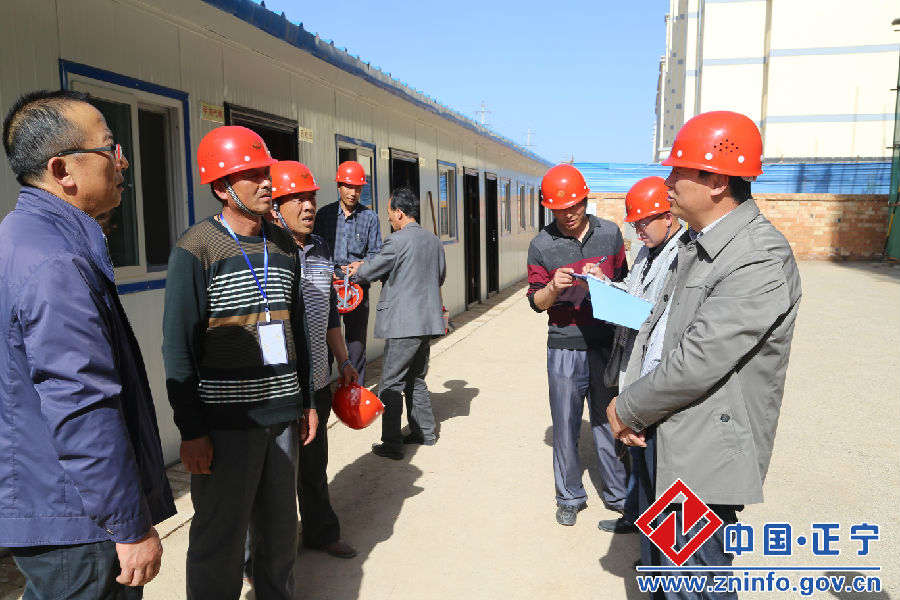 蔡文辉督查全县安全生产工作