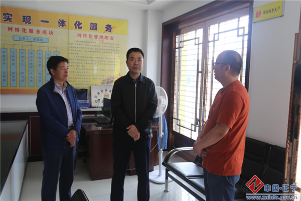 张龙杰深入党建联系点调研基层党建工作