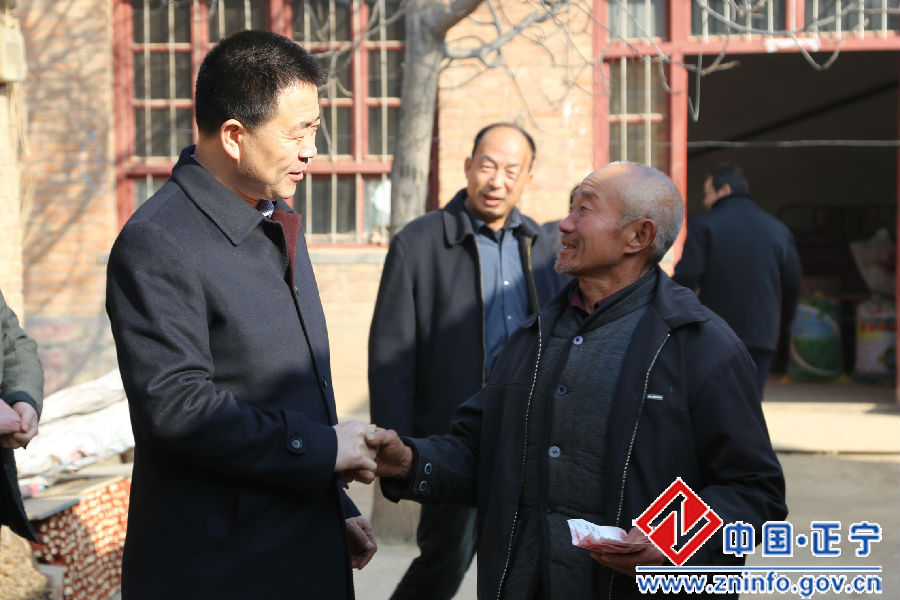 张龙杰开展“两节”送温暖慰问活动