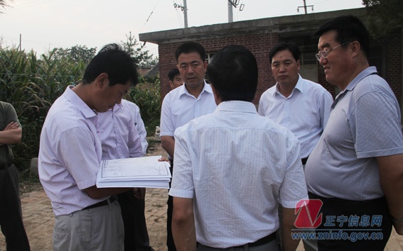 张龙杰等县上领导督查县城重点项目建设