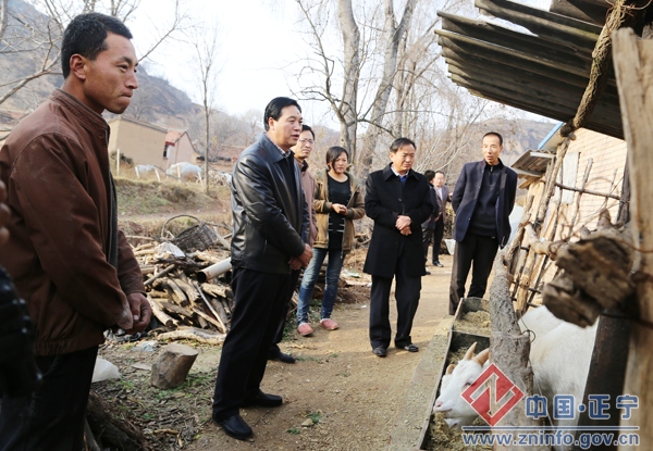 蔡文辉赴永正镇调研双联扶贫及农村危房改造工作