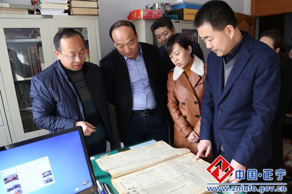 张龙杰节后看望慰问干部职工