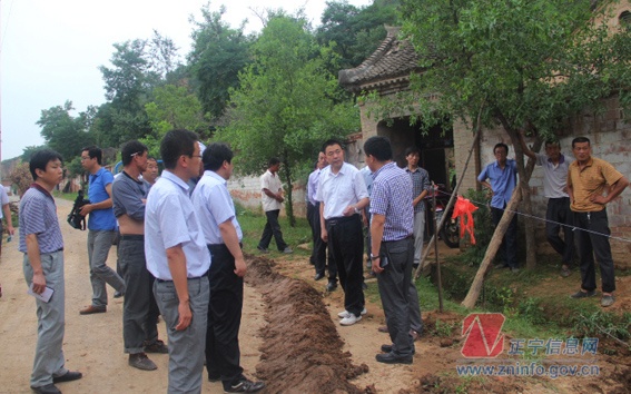 张龙杰赴各乡镇督查防汛工作