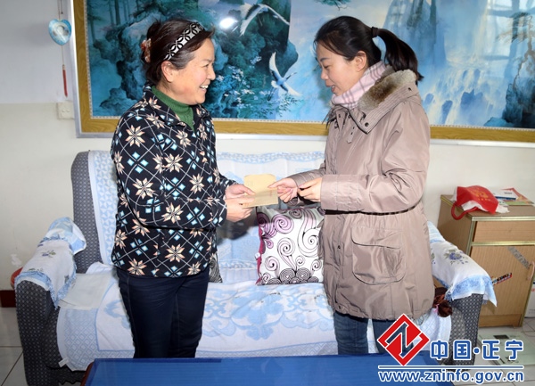 袁喜言 石芳开展“两节”慰问活动