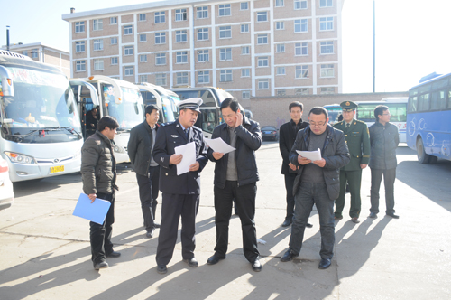 蔡文辉督查全县道路交通安全及第二次“清剿”火患战役工作