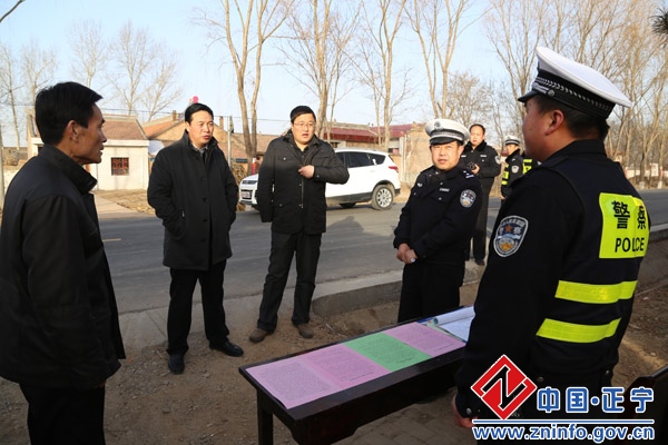 蔡文辉带队督查春节前道路交通安全、消防安全和社会治安管理工作