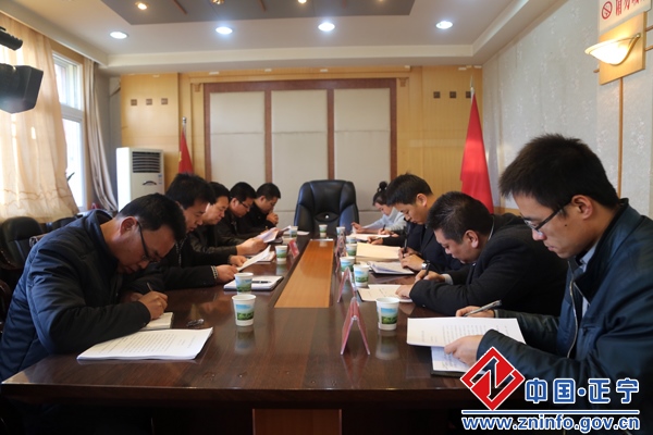 市政府法制办主任马文哲一行调研正宁依法行政工作