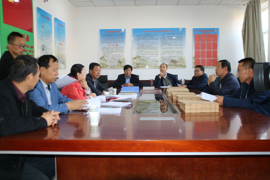 市安委会督查组督查我县十九大和国庆 中秋节期间安全生产工作