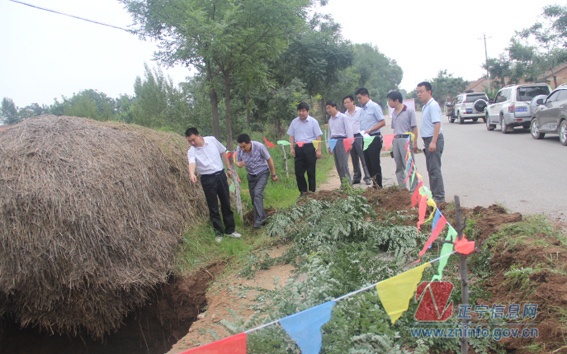 张龙杰赴各乡镇督查防汛工作