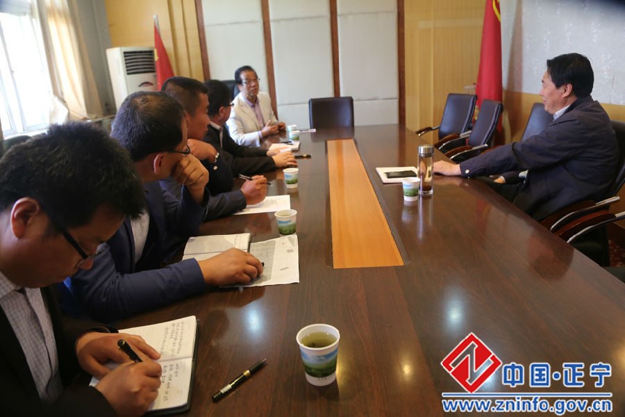 蔡文辉调研重点企业选址方案