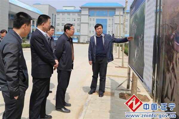 省建设厅副厅长蔡林峥一行考核正宁县新型城镇化试点工作
