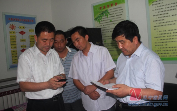 张龙杰赴各乡镇督查防汛工作