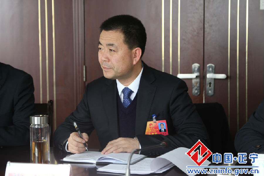 张龙杰.jpg 张龙杰参加部分乡镇代表团审议活动