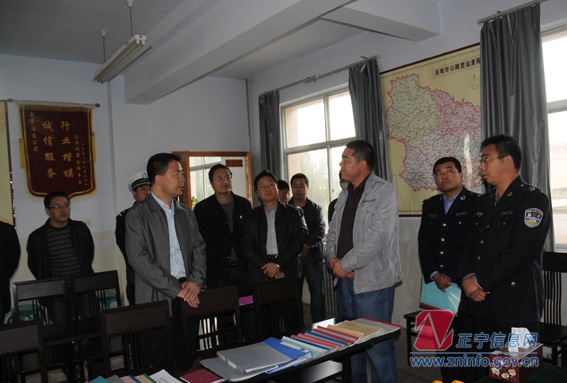 张龙杰督查道路交通安全