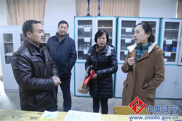 沈建玲检查正宁县中小学幼儿园校园安全工作