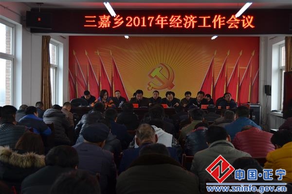 三嘉乡召开2017年全乡经济工作会