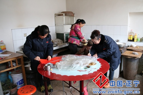 雪中送浓情  双联暖人心 --记正宁县地税局“三到位”走访活动