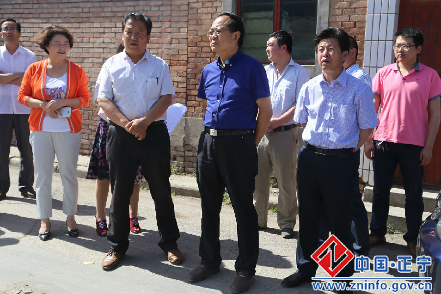 全市棚户区改造和保障性住房建设督查组来正宁县进行督查