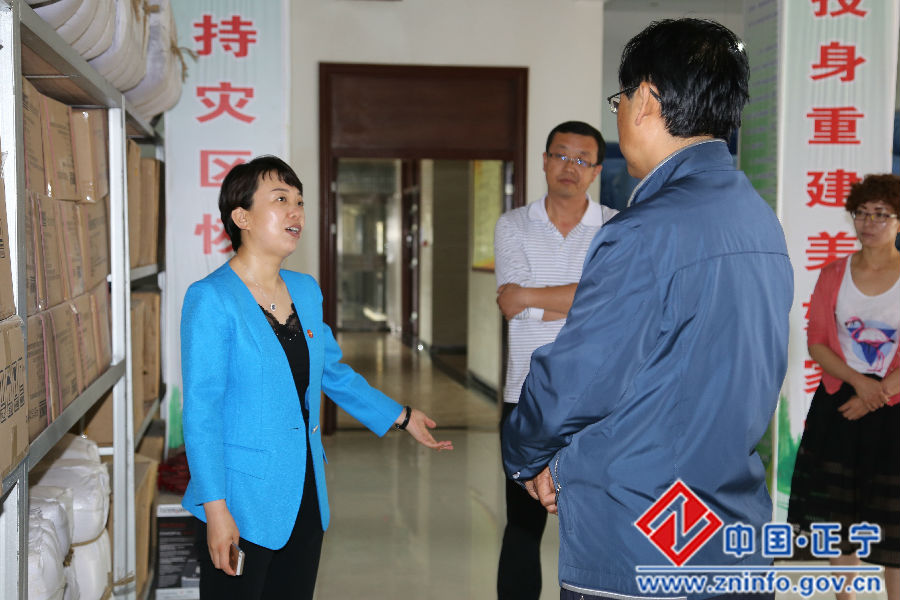 石芳督查调研社会福利及防灾减灾工作