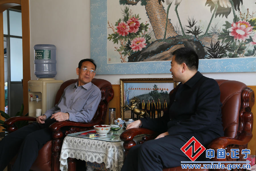 张龙杰开展“两节”送温暖慰问活动