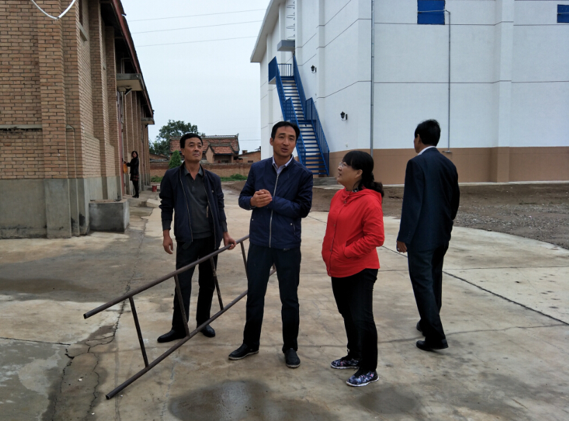 逯继芳督查全县粮食安全工作