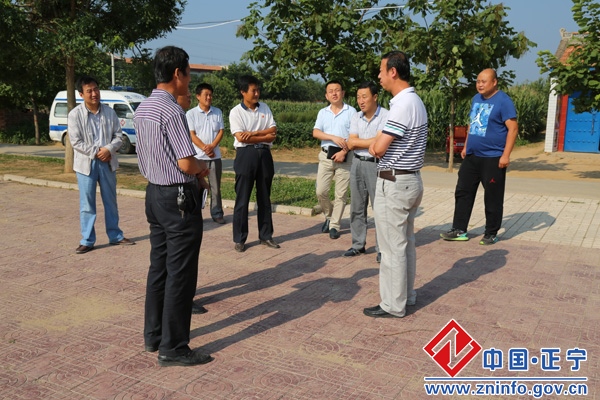 郑新锋赴湫头镇西沟村开展双联帮扶活动