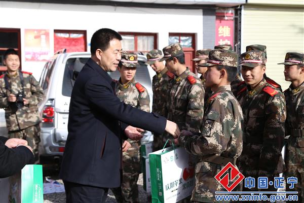 张龙杰督查护林防火工作并慰问森林武警官兵