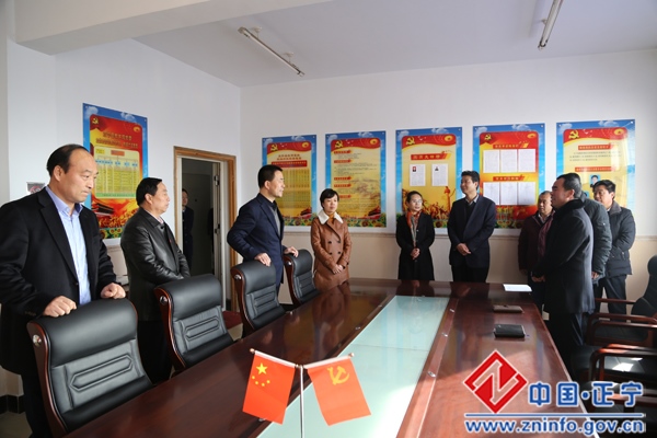 张龙杰节后看望慰问干部职工