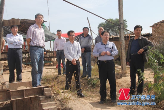 省安委会安全生产督查组来我县督查安全生产工作