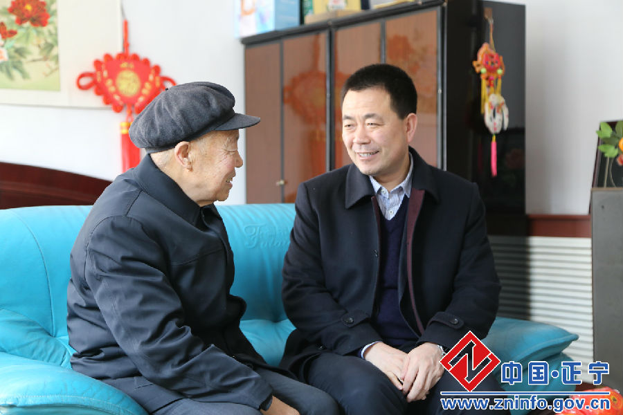 张龙杰开展“两节”送温暖慰问活动