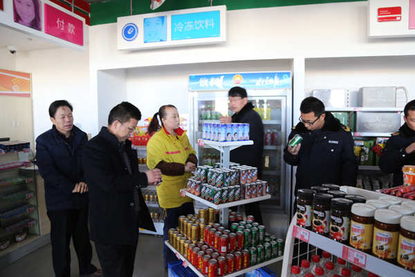 张星利督查商贸流通领域安全生产工作