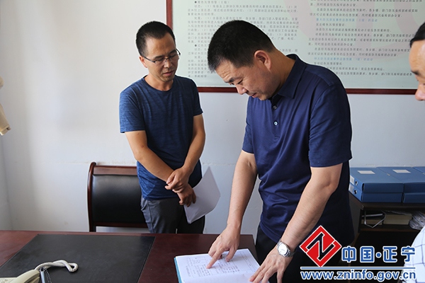 张龙杰督查全县防汛工作