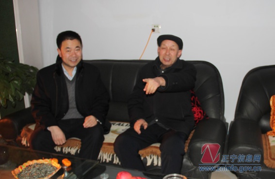 张龙杰春节慰问送温暖