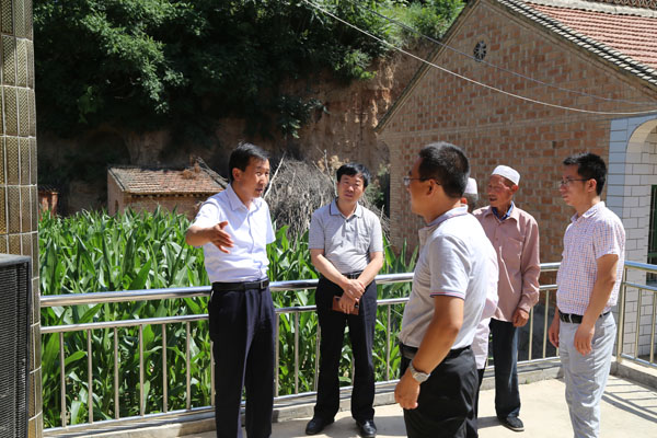 李培博调研五顷塬回族乡民族宗教工作