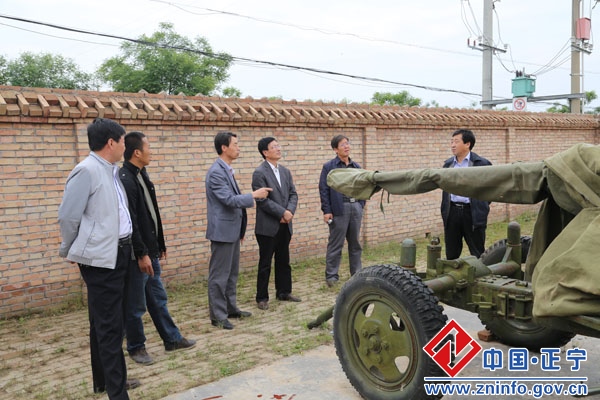 王琎检查指导我县人工影响天气安全工作