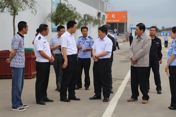 周继军调研正宁县通达汽车检测公司