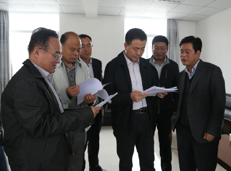 张龙杰检查指导永和镇党的群众路线教育实践活动